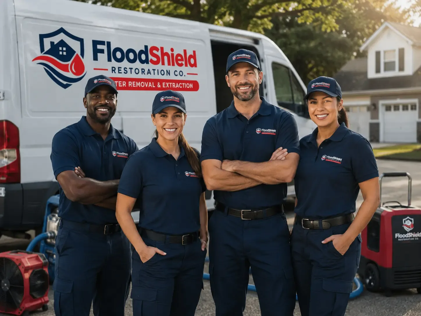 Flood Damage Restoration company in Hunter, ND