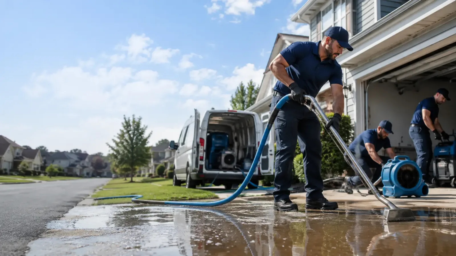 Flood Damage Restoration in Hunter, ND